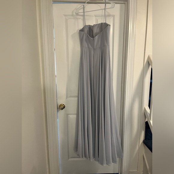 Jenny Yoo Renee dress, whisper blue color, size 6. New with tags! - Picture 3 of 5